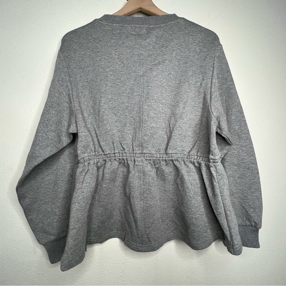 Varley Bella Swestshirt in Light Gray, size S - Picture 4 of 9
